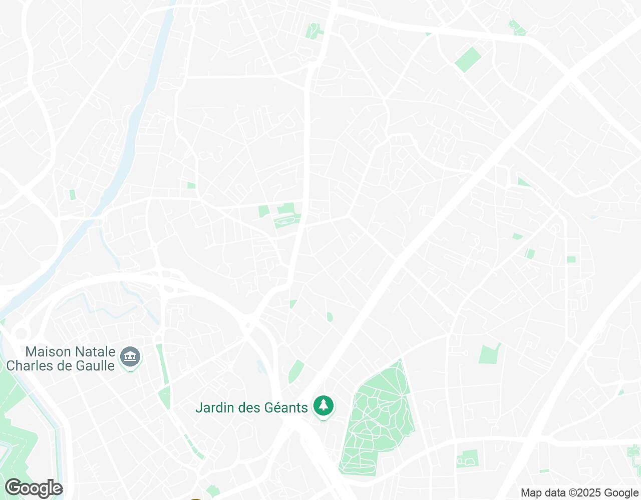 Interactive map for The Alchemist LILLE showing start point, end point and points of interest